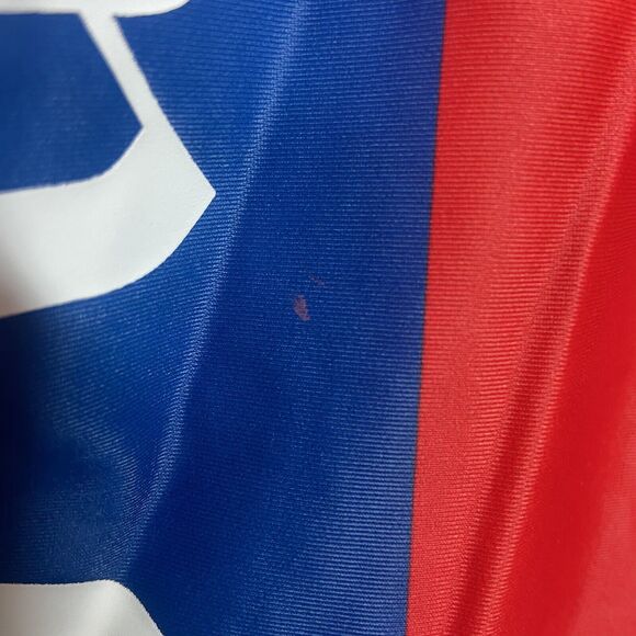 Juicy Couture Swimsuit Size L Colorblock One Piece Red Blue Scoop Back Strappy - Picture 16 of 16